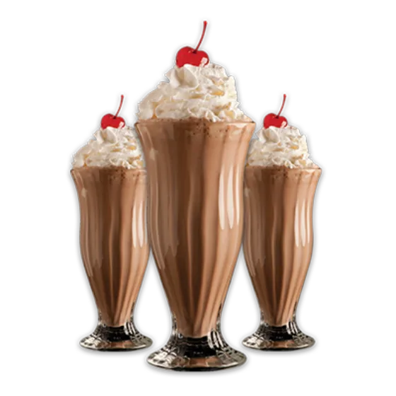 Chocolate Milkshake frozen yogurt