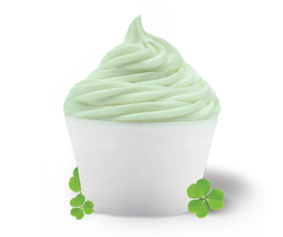 Irish Mint frozen yogurt