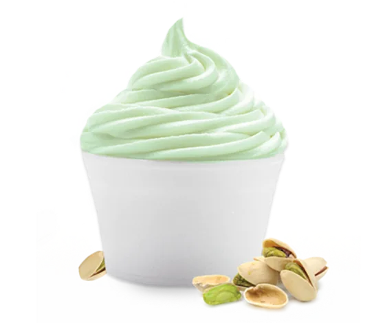 Pistachio frozen yogurt