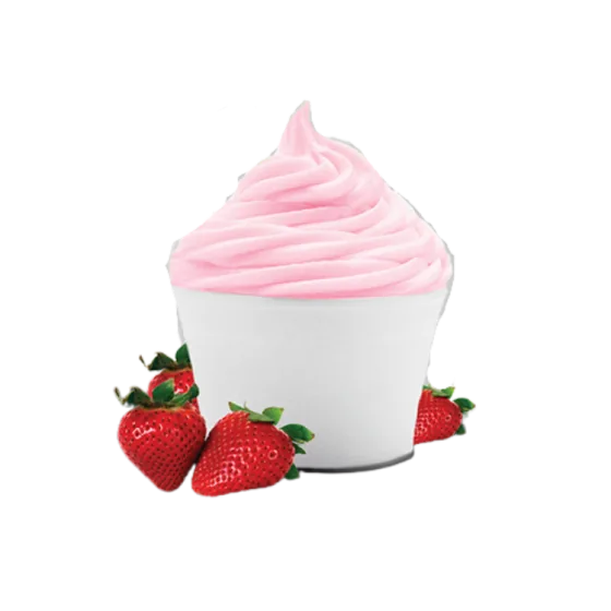 Strawberry Shortcake frozen yogurt