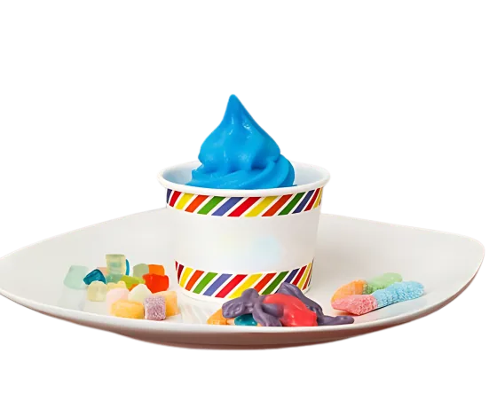 Tiger's Blood Italian Ice (Non-Dairy) frozen yogurt