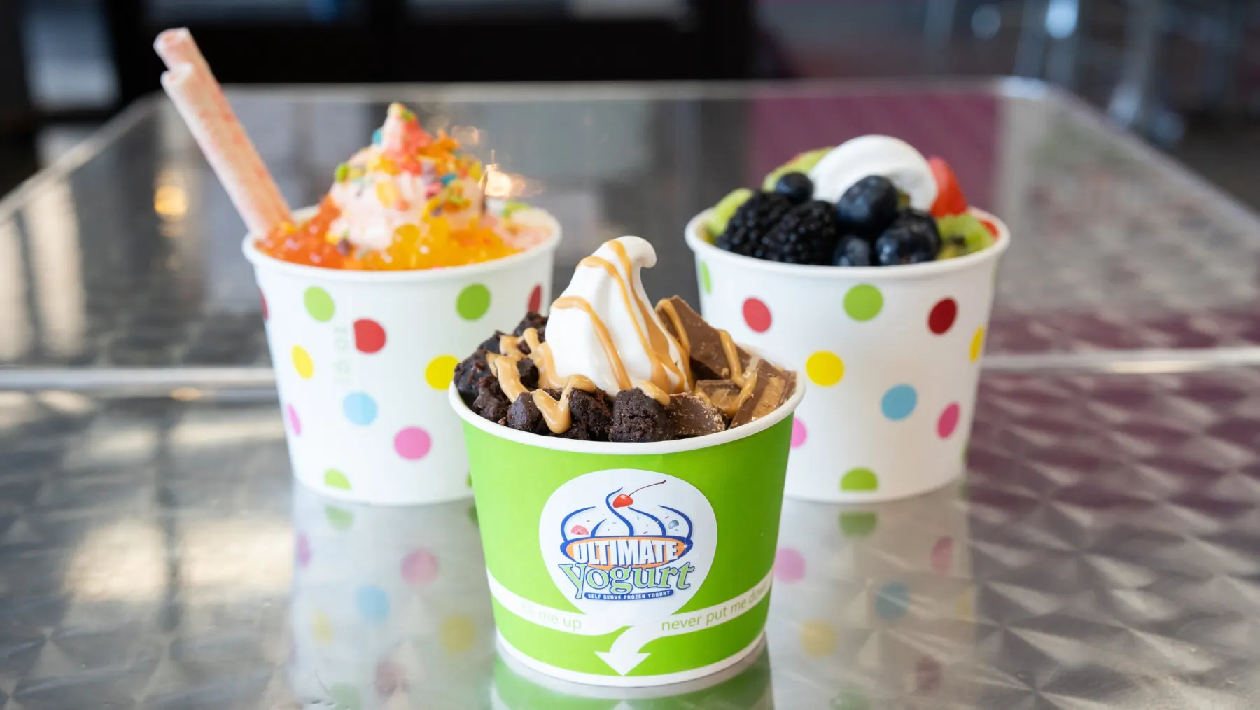 Frozen Yogurt at Ultimate Yogurt